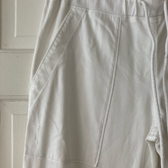 Cloth & Stone White Joggers - Picture 4 of 8